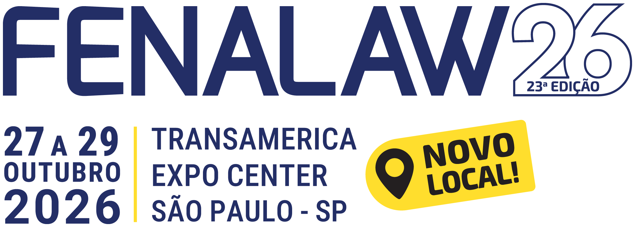 Banner do evento FENALAW 2026